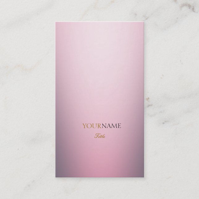 Professional Honeysuckle Business Card (Front)