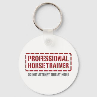 Professional Horse Trainer Key Ring