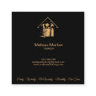 Professional House Cleaning Maid Gold Glitter  Bus