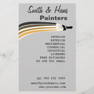 Professional House Painter Remodeling Flyer