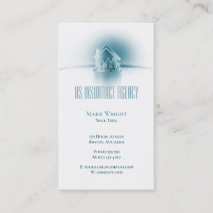 Professional HS Insurance Agency   Family Safe Business Card