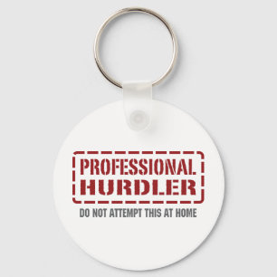 Professional Hurdler Key Ring