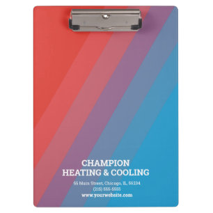 Professional HVAC Clipboard