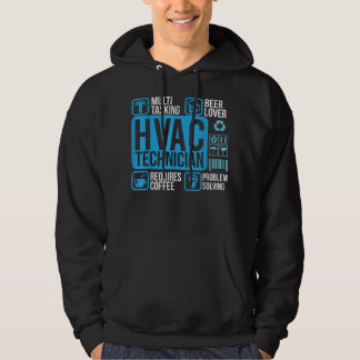 Professional HVAC Technician HVAC Heating Cooling  Hoodie