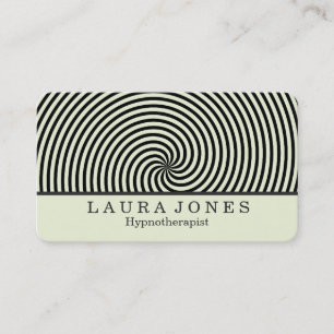 Professional Hypnotherapy Hypnotherapist Trance  Business Card