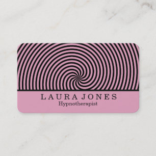 Professional Hypnotherapy Hypnotherapist Trance  Business Card