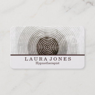 Professional Hypnotherapy Hypnotherapist Trance Business Card