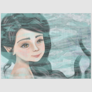 Professional illustrated tissue paper