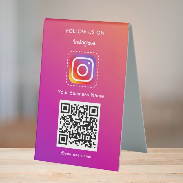 Professional Instagram Logo Follow Me Qr Code (Creator Uploaded)