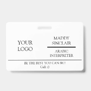 PROFESSIONAL INTERPRETATION ID BADGE