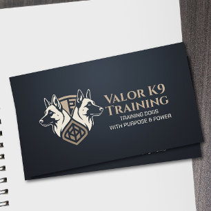 Professional K9 Training  - Belgian Malinois Business Card