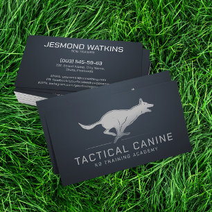 Professional K9 Training Business Card