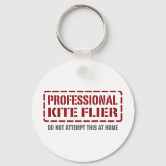 Professional Kite Flier Key Ring