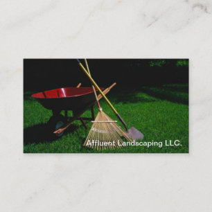 Professional Landscaping Company Business Card