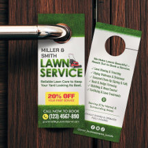 Professional Lawn Care Service Flyer