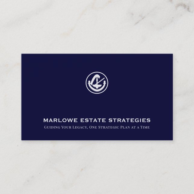 Professional Legal Business Card (Front)