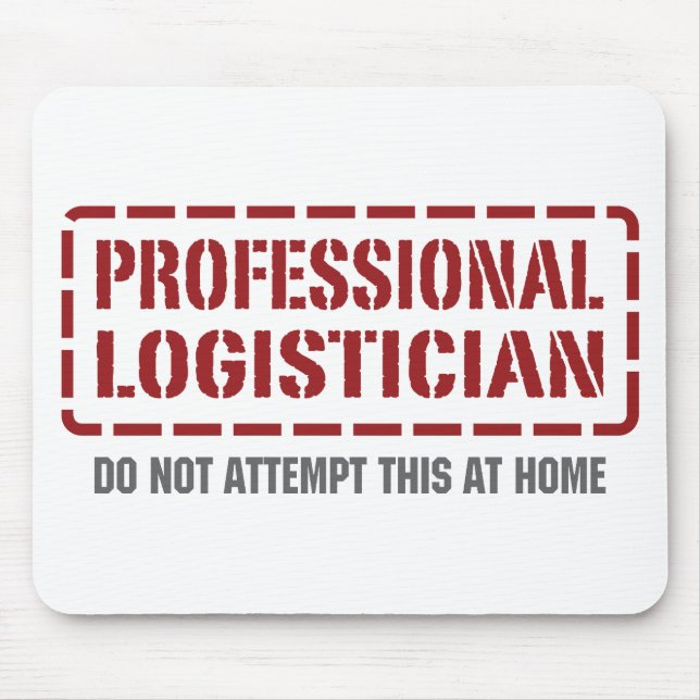 Professional Logistician Mouse Mat (Front)
