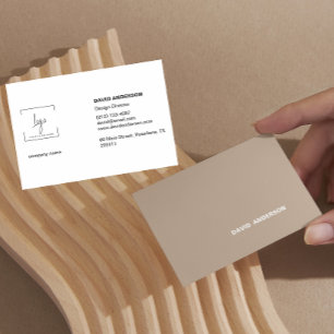 Professional logo Modern Business Card