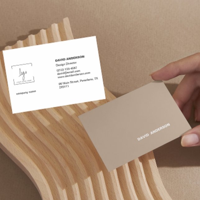 Professional logo Modern Business Card (Creator Uploaded)