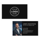 Professional Logo Profile Photo Minimalist Black