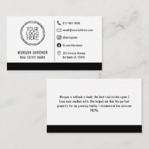 Professional Logo Social Media Icons Real Estate