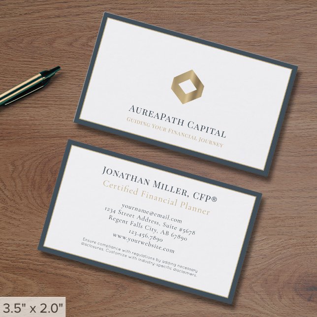 Professional Luxury Logo Business Card (Creator Uploaded)