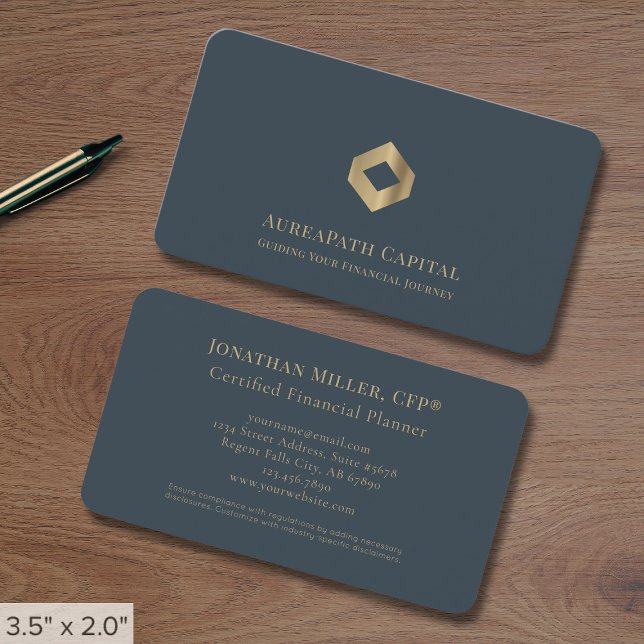 Professional Luxury Logo Business Card (Creator Uploaded)