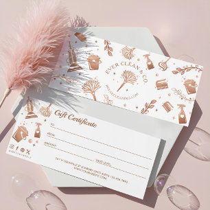 Professional Maid House Cleaning Gift Certificate