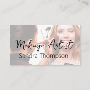 Professional Makeup Artist Business Cards