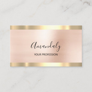 Professional Makeup Artist Esthetician Lashes Business Card