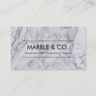 Professional Marble Stone Business Card