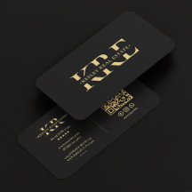 Professional Marketing Elegant Black Modern