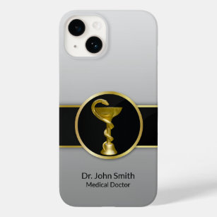 Professional Medical Hygieia Bowl Gold Case-Mate iPhone 14 Case