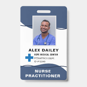 Professional Medical Surgical Employee ID Badge