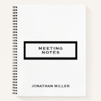 Professional Meeting Notes