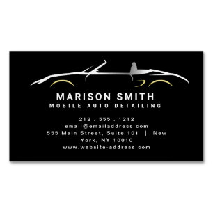 Professional Metal CAR  Magnetic Business Card