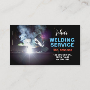 Professional Metal Welding & Fabrication  Business Card