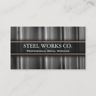 Professional Metal Worker Business Card