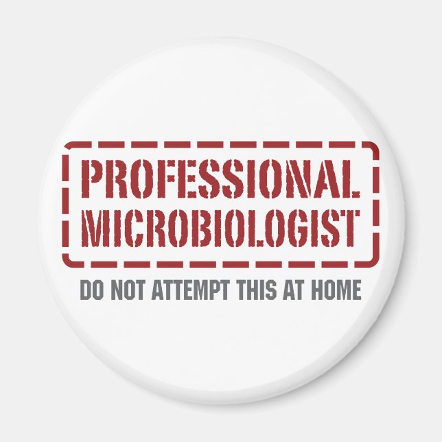 Professional Microbiologist Magnet (Front)