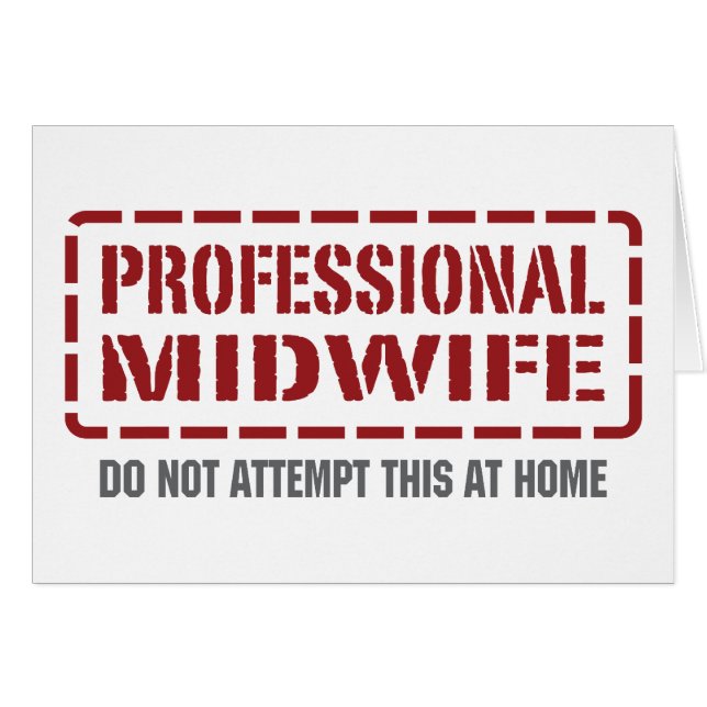 Professional Midwife (Front Horizontal)