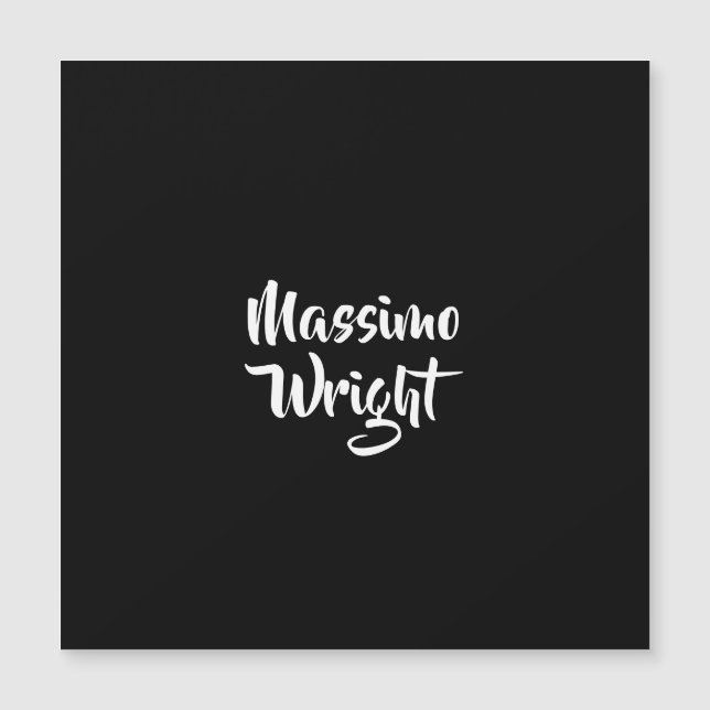 Professional Minimalist Add Name Personalised (Front)