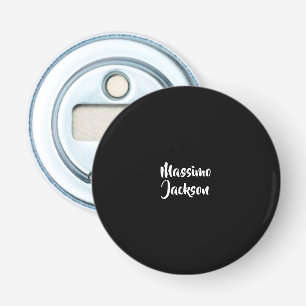 Professional Minimalist Add Name Personalised Bottle Opener