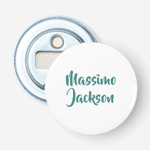 Professional Minimalist Add Name Personalised Bottle Opener