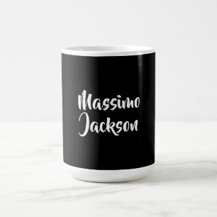 Professional Minimalist Add Name Personalised Coffee Mug