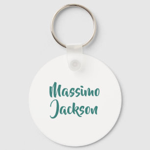 Professional Minimalist Add Name Personalised Key Ring