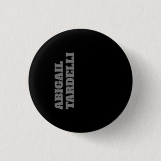 Professional minimalist bold modern custom plain 3 cm round badge