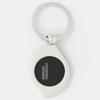 Professional minimalist bold modern custom plain key ring