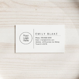 Professional Minimalist Business Card