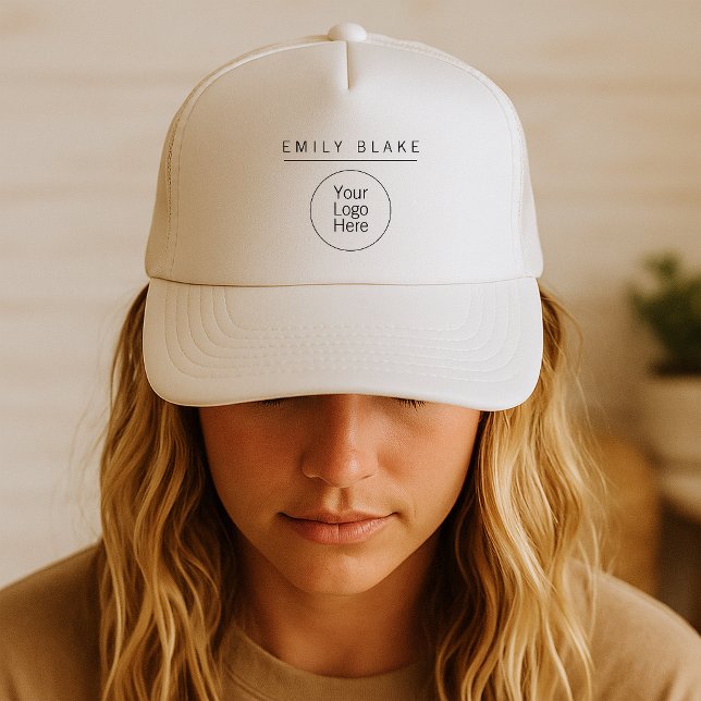 Professional Minimalist Business Trucker Hat (Creator Uploaded)