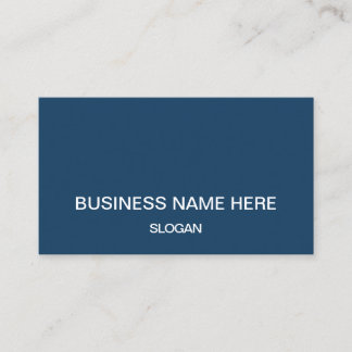 Professional minimalist company business cards